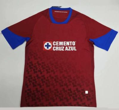 China Breathable Red Cruz Azul Soccer Jersey MX Sportswear Man Football Wear Camisetas de Futbol Jersey de Liga for sale