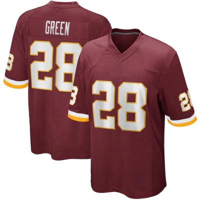 China Antibacterial Throwback Football Jersey Customized Stitched Burgundy Darrell Green American Football Jersey for sale