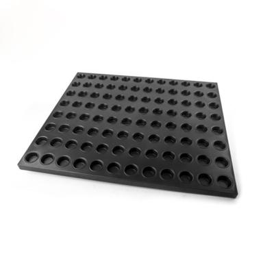 China Bandeja de bolo de cozimento de alumínio vitrificada de Tray For Oven Foodservice Chiffon da liga à venda
