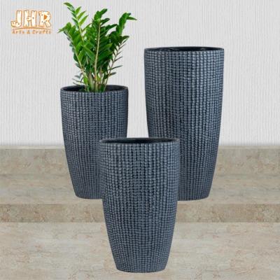 China Small modern indoor plant pots with drainage for sale