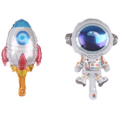 China Advertising Toy Wholesale Cheap Price Space Theme Party Decoration Astronaut Balloons Mini Size for sale