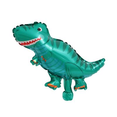 China Toy Mini Dinosaur Foil Balloons Boys Gift Toy Balloon Inflatable Animal Kids Birthday Party Decorations Gifts for sale