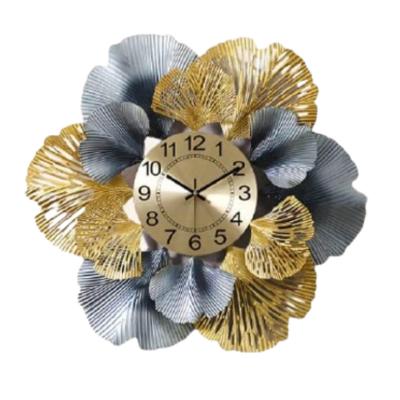 China Contemporary Art Decoration Metallic Iron Wall Clock Metal Wall Clock Manufacturer and Exporter for sale