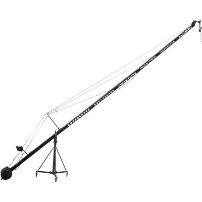 China Professional High Quality Camera Crane For Video Shooting 10m 2-Axis Pan Tilt Head Triangle Jip for sale