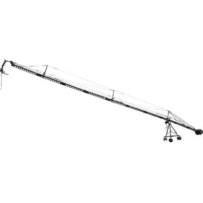 China 15m Professional High Quality Jimmy Jib Crane with Triaxial Pan Tilt Head for Filming Shooting for sale