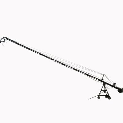 China Aluminum Alloy Factory Supply 12m 2-Axis Pan Tilt Head Jimmy Jib Camera Crane for Video Shooting for sale