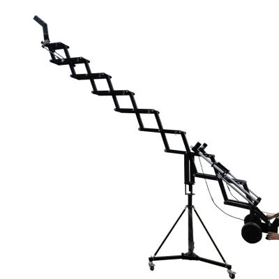 China Newest 2.5m Telescopic Arm Motorized Professional Style To 5.5m Telescopic Motorized Camera Jib Crane for sale