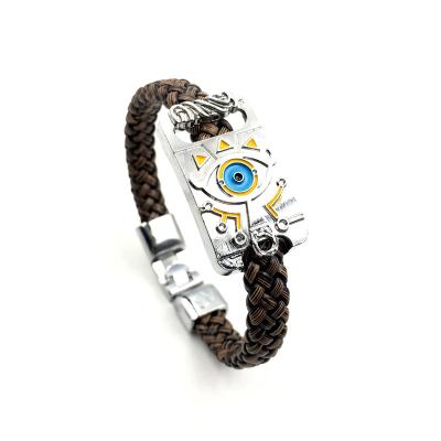 China Vintage Gaming Legend of Zelda Bracelet Vintage Braided Bracelet for Women Men for sale