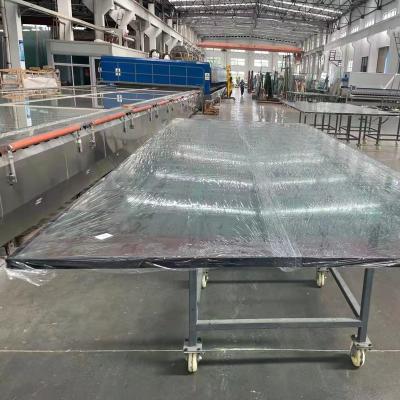 China Modern Jumbo Size Tempered Laminated Curved Curvature Glass With CE Certificate for sale