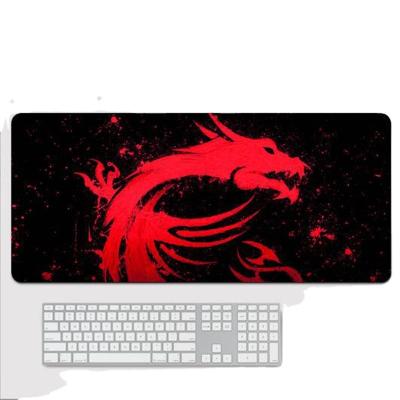 China Large Black Mouse Pad Mats Desk Pad Mat Keyboard Table Dragon Mousepad Gamer Carpet Rubber Chinese Style Waterproof Warm Protective Amazon Gaming for sale