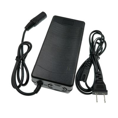 China Motorcycle / Scooter DC 54.6V 3A Charger For Electric Bike 48V Lithium Battery Pack XLR Plug for sale