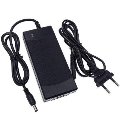 China Motorcycle/Scooter 36V 2A Li-poly Battery Charger Output 42V 2A 5.5*2.1mm Charger Lithium Li-ion Charger For 10Series 36V Electric Bike for sale