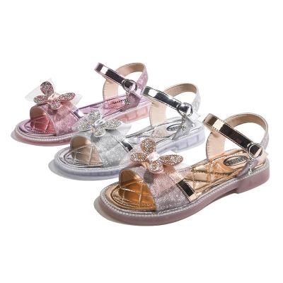 China OEM Shiny Comfortable Cute Shiny Comfortable Cute Kids Sandals Girls Kids Breathable Shoes for sale