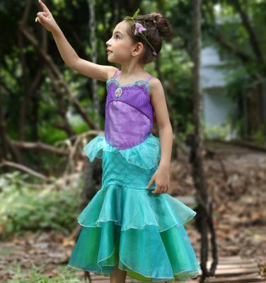 China Dresses wholesale high quality European and American style Halloween costume dress mermaid dress princess for sale