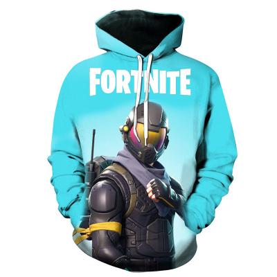 China custom print boys kids clothes mens winter Anti-wrinkle drop pullover fortnite digital sweatshirt hoodies for sale