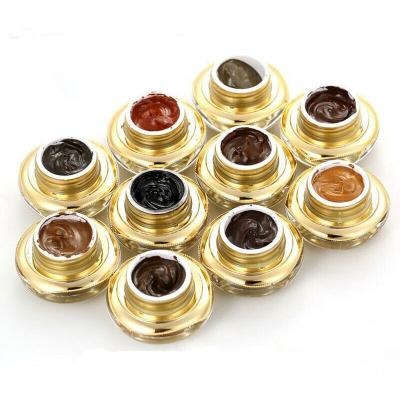 China Skin Use Microblading Dye Eyebrow Tattoo Ink Semi Permanent Makeup Ink Eyeliner Tattoo Dye Eyebrow Tattoo Color Inks for sale