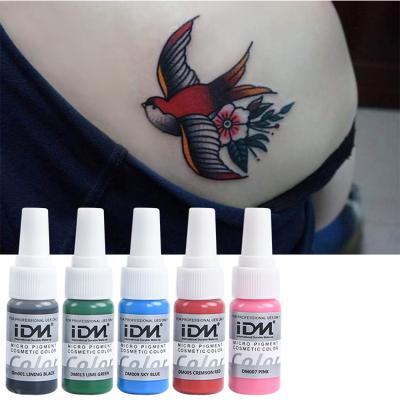 China Never Change Color 2021 FAMISOO Brand Permanent Makeup Dye Tattoo Ink Kit For Eyebrow/Eyeliner/Lip for sale