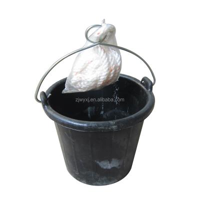 China Recycled Neoprene Rubber Buckets Non-spark Rubber Buckets for sale