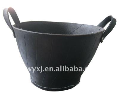 China Recycled tire construction basket, OEM rubber bucket, hand-making tire bcket for sale