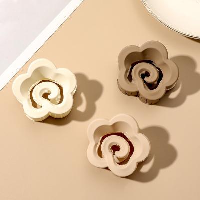 China New Style Women's Clip Simple Fashionable Matte Clouds Shape Korean Claw Hair Clip Small Hair Claw Clips for sale