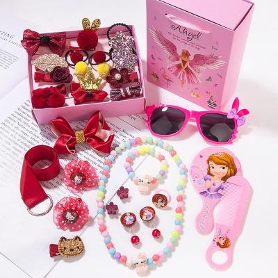 China Children's hair accessories version new Korean luxurious crown hair accessories set little girls hair accessories set for sale