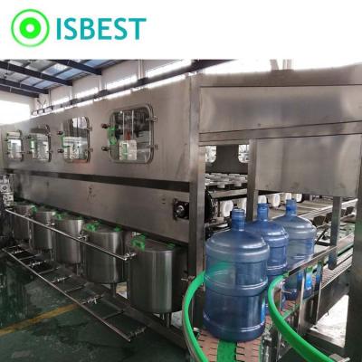 China Full Automatic Beverage 20 Liters Pure 5 Gallon Bottle Water Filling Plant 5 Gallon Jar Water Filling Machine for sale