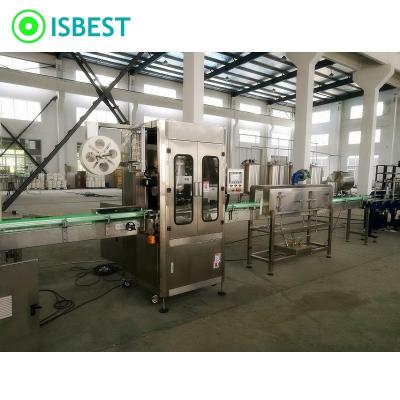 China Liquid Bottling Beverage Drinking Water Filling Line Plant Use Automatic Sleeve Labeling Machine for sale