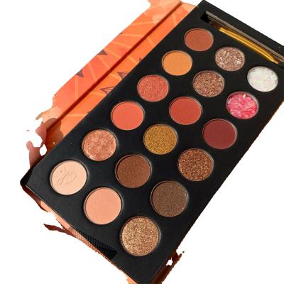 China New Product Multi Color Cosmetics Women's Eyeshadow Palette 18 Color Eyeshadow Palette for sale