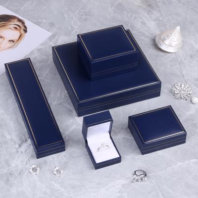 China Wholesale Custom Pendant Ring Necklace Gift Box Unique Logo Packaging Luxury New Design Storage Necklaces Factory for sale