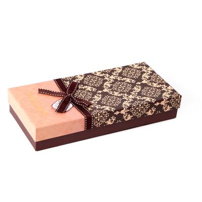 China China Factory Sale Handmade Rectangle Paper Delicate Gift Box Packaging for sale