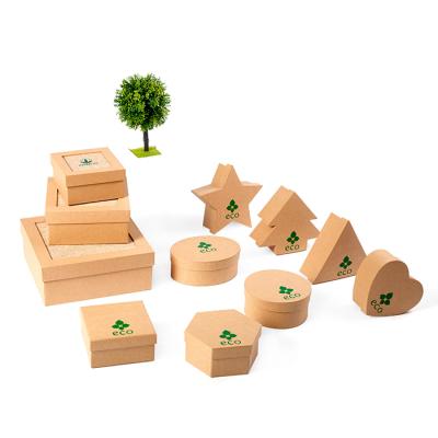 China Recyclable Wholesale Custom Biodegradable Kraft Paper Cardboard Box for sale