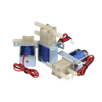 China General Micro 6V 12V 24V Mini Electric Solenoid Vale Normally Closed Wires For Gas Small Air Water Control for sale