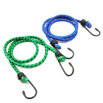 China PP Mixed Color High Elasticity Bicycle Bungee Bag Rubber Luggage Packing Rope for sale