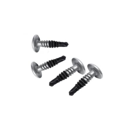 China Truss Head Low Profile Truss Head Bimetal Self Drilling Screw for sale