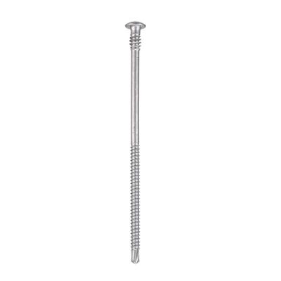 China Threaded Truss Head Coating Flake Double Truss Zinc Self Drilling Screw for sale