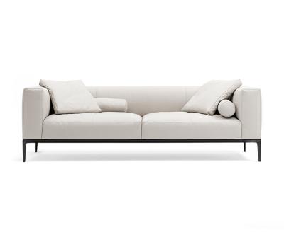 China Comfortable Zebai Foshan Elastic Leisure L Shaped Modern Living Room Sofa (ZB-F133) for sale