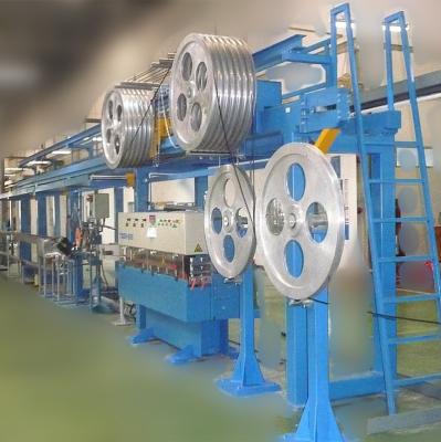 China Fiber Optic Cable Extruding Machine-- Outer Sheathing Production Line with 50 Extrusions Machine for Soft Optical Fiber Cable Production for sale