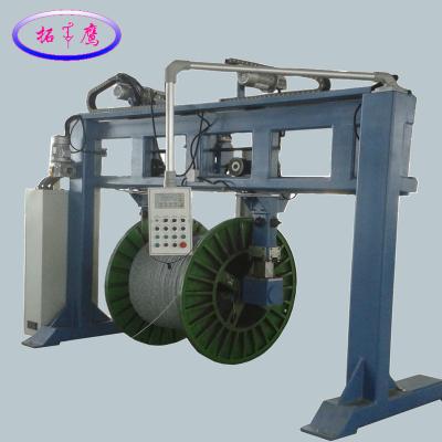 China WINDING fiber optics or yarn pay off to pick up cable machine for sale