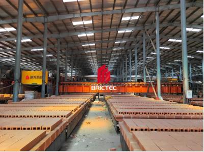 China Brictec Technical brick machine tunnel kilnfired ceramic clay hollow brick in Pakistan for sale