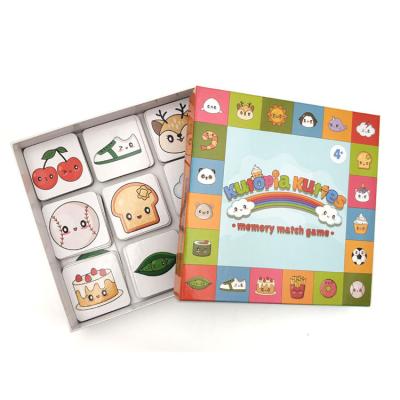 China Educational Game For Kids Toys For Children 2019 Educational Memory Card Custom Paper Matching Game for sale