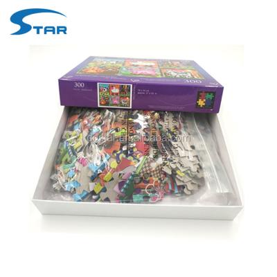 China OEM Cartoon Toy High Quality 300 Piece Kids Animal Paper Puzzle for sale