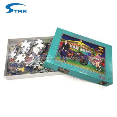 China Cartoon Toy Dongguan Manufacture 200 piece board child jigsaw puzzle for sale