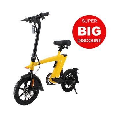 China High Quality Aluminum Alloy China New Model Electric Wheel Bicycle With Seat for sale