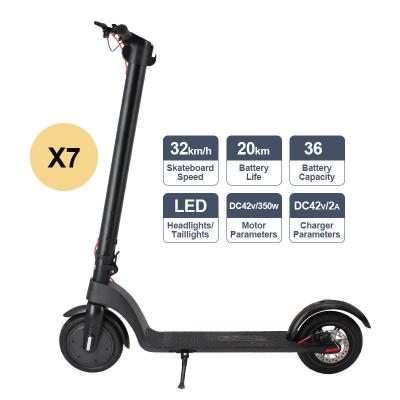 China Best 36V 350W Electric Scooter Unisex Folding Scooter For Adults Electric Scooter for sale