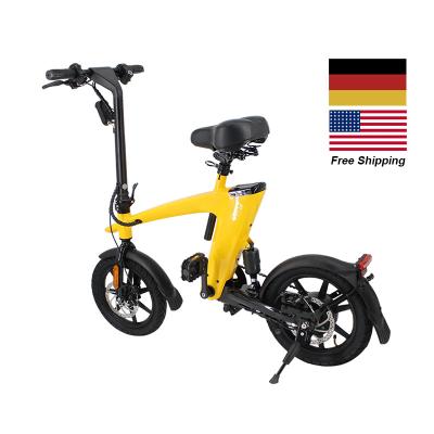 China EU USA Warehouse 250W Motor 10Ah Battery Two Wheel Scooter Cheap Foldable Electric Scooter Aluminum Alloy Small for sale