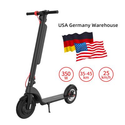 China EU USA Warehouse 350W 36V Unisex Fast Shipping Electric Scooter Adults for sale