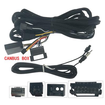 China ISO Wiring for BENZ Car Android 16 PIN Power Wiring Harness Cable with Canbus for Fifth Generation Mercedes-Benz S-Class W221 06-13 for sale