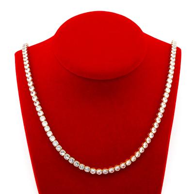 China Wholesale FASHIONABLE Alloy Diamond Inlaid Personalized Women's Cheap Necklace for sale