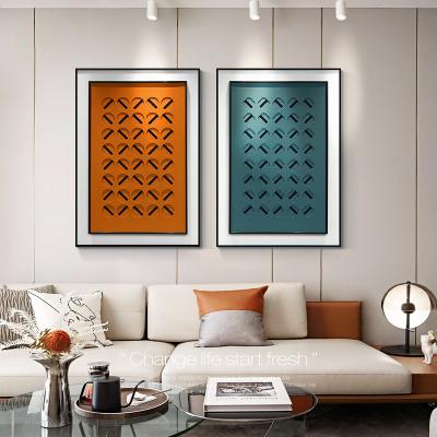 China Handmade Three Dimensional Abstract Geometric Wall Art Sandstone 3D Painting Texture Art Decor JZ Morden Mixed Media Artwork for sale