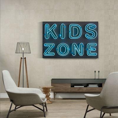 China Wall Decor JZ Morden 3D Glowing Artwork Light Letter Decorative Handmade Painting Acrylic Neon Led Sign for sale